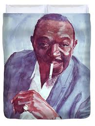 Rex Stewart Jazz Cornet Duvet Cover