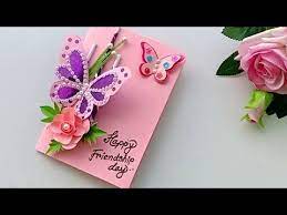 Just click on the share buttons below to share with your fans and friends. Friendship Day Card Idea How To Make Friendship Day Card Easy Greeting Card Friends Youtube Cards Handmade Easy Greeting Cards Greeting Cards Handmade