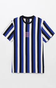 Black And White Striped T Shirt Vertical Pacsun Huf Marka Stripe T Shirt Stripe Tshirt Stripe Street Wear