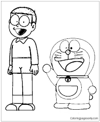 Effectively download in website images doraemon.asia or print your preferred plan with a single tick. Nobita And Doraemon Coloring Pages Doraemon Coloring Pages Coloring Pages For Kids And Adults