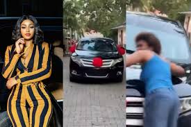 Kemi Filani News - Kemifilani.ng on X: “I will make more money so I can  buy you a Ferrari” – Regina Daniels promises bestfriend as she gifts her a  new car (Video)
