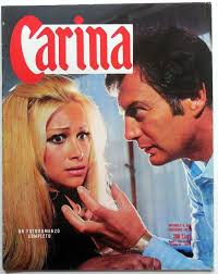 FOTOROMANZO CARINA N.53 1971 JOHNNY HALLIDAY PHILIP KAY MARTINELLI NO  LANCIO