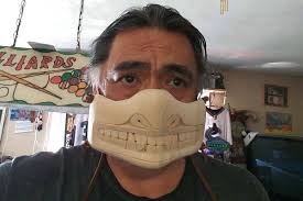 International students & returning singaporeans. Greater Victoria Indigenous Artist Takes Unique Approach To Covid 19 Masks Saanich News