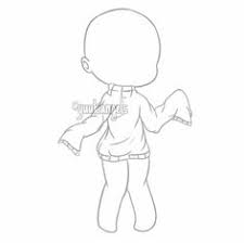 This is a tutorial on how i draw clothes on my edits! 210 Gacha Ideas Kawaii Drawings Chibi Drawings Cute Anime Chibi