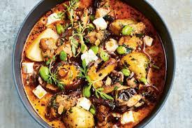 Peruvian Mushroom And Broad Bean Soup The Taste Edit Recipe Broad Bean Recipes Bean Soup Legumes Recipe