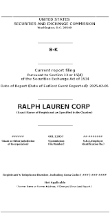 Ralph Lauren Corporation (RL) Stock Price, News, Quote & History