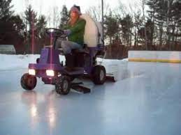 Backyard Zamboni Keeps The Best Diy Ice Rink In Town Ice Rink Zamboni Backyard Rink