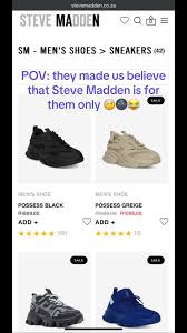 POV: Steve Madden is for them only! 😂