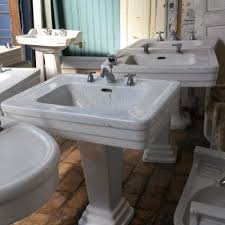 Lavabo Artdeco 1930 Avec Pied Architecte Interieur Materiaux Anciens Materiaux