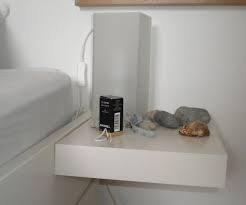 brimnes bed with lack shelf as bedside table ikea hackers brimnes bed ikea lack shelves murphy bed ikea