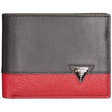 Guess Men S Ricardo Double Billfold Leather Wallet Mens Guess Wallet Mens Brown Leather Wallet