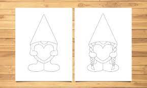 Apr 16, 2021 · diy book lovers wreath (how to make a wreath with book pages) combine old and new to create a stunning clock wreath in celebration of national book lovers day! 2 Gnomes Holding Hearts Valentine S Day Coloring Sheets By The Artsy Tortoise