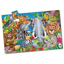 Very easy and intuitive to use, your little child will learn by himself with drag and drop. The Learning Journey Jumbo Floor Puzzles Animals Of The World Kids Puzzles Kids Floor Puzzles For Kids Ages 4 8 Animal Puzzle Award Winning Educational Toys Buy Online In Gibraltar At