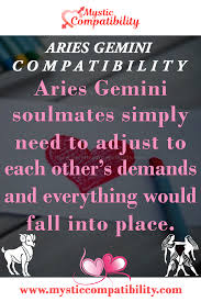 Aries Gemini Soulmates Aries And Gemini Gemini Gemini Compatibility