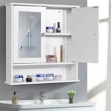 Maybe you would like to learn more about one of these? 2020 New 2 Shelf Modern Bathroom Wall Cabinet With Mirror Door Organizer Storage Bath Cabinet Wish