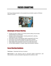 Focus Charting Windsor Regional Hospital