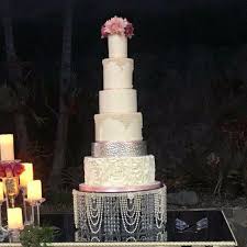 Ivory Pearl Cake Stand Wedding Cake Stand Round Or Square In 2020 Wedding Cake Fresh Flowers Wedding Cake Pearls Wedding Cake Stands