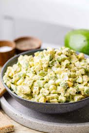 How To Make The Best Avocado Egg Salad Without Mayo Healthy Substitute Recipe In 2020 Avocado Egg Salad Avocado Egg Egg Salad