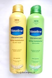 Review Vaseline Intensive Care Spray Moisturiser Spray Moisturizer Moisturiser Dry Skin Repair