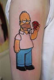 Tatuagem Homer Simpson Comendo Rosquinha Arte Tattoo Fotos De Tatuagens Simpsons Tattoo Cartoon Tattoos Homer Simpson
