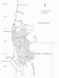 Oregon is a state in the pacific northwest region of the united states bordering the pacific ocean, california, washington, idaho, and nevada.its northern border lies along the columbia river and the east along the snake river. File Klamath Mountains Map Gif Wikipedia