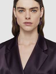 JOSEPH Joubert Silk Satin Jacket