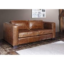 Canape Lit 3 Places En Cuir Marron Canape Maison Du Monde Canape Convertible Cuir Et Canape Convertible