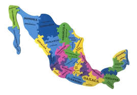 La constitución de 1857 hace oficial el uso del nombre república mexicana, 55 pero en el texto se emplea también la expresión estados unidos mexicanos. Rompecabezas Mexico Mapa Escolar De Foamy Republica Mexicana Mercado Libre