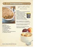 Apple Crumble Using Quaker Oats Apple Butter Recipes Food
