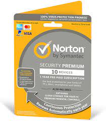Norton security keygen is here now created by symantec company, norton internet security premium code is a pc system that offers malware avoidance norton security full license key and elimination during a membership interval and uses autographs and heuristics to determine infections. Norton Security Premium 2019 10 Devices 1 Year Antivirus Included Pc Mac Ios Android Activation Code By Post Amazon Co Uk Software