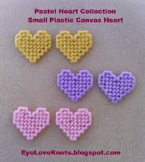 There's nothing better than being able to find patterns for all kinds of crafts for free! Small Plastic Canvas Hearts Free Plastic Canvas Pattern Eyeloveknots