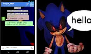 Sonic.exe games online play the best free online games based on the creepypasta character sonic.exe. Sonic Exe Messenger Apk Download For Android Latest Version 2 0 Com Wsonicexemessenger 6221421