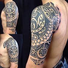 Samoan Tattoo Tattoospedia Tribal Shoulder Tattoos Tattoos Hand Tattoos