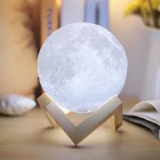 Moon Light Colored 3d Moon Light Moon Light With Stand 4 7 Etsy In 2021 Night Light Lamp Moon Nightlight Lamp