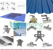 Universal Adjustable Solar Clamp for Trapezoidal Roof Mount ...