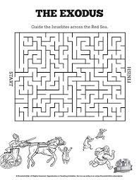 The Exodus Story Bible Mazes With Just The Right Amount Of Difficulty Your Kids Sunday School Activities Sunday School Lessons Sunday School Crafts For Kids