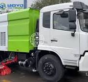 10m3/10cbm/10000litres Dongfeng Street/Floor Cleaning Sweeper Truck