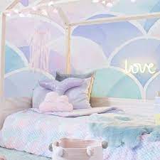 33 Whimsical Mermaid Bedroom Ideas For Girls Girls Bedroom Themes Girls Bedroom Wallpaper Girl Bedroom Decor