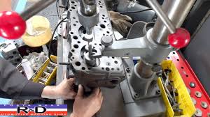 Also, once a reamer is used on cast iron, it is not advisable to then use it on a bronze guide. Olds Valve Guide Drilling Reaming On The Idl Youtube