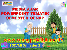Harga buku bupena jilid 1a kelas 1 sd kurikulum 2013. Download Media Ajar Powerpoint Tematik Semester 2 Kelas 1 Sd Mi Kurikulum 2013 Ruang Pendidikan