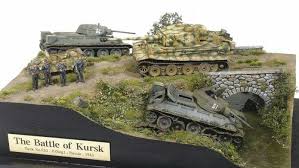 1 35 The Battle Of Kursk Military Diorama Military Modelling Model Tanks