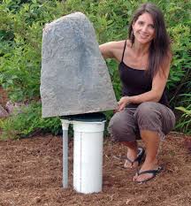Bird Bath Well Pump Cover Fake Rock Well Cover By Dekorra Landscaping With Rocks Fake Rock Artificial Rocks