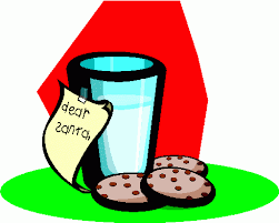 To search on pikpng now. Clip Art Santa Claus Eating Cookies Novocom Top