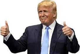 Trump Two Thumbs Up - Trump Transparent Background | Full Size PNG Download  | SeekPNG