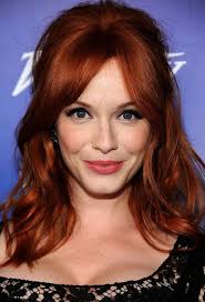 Picture Of Christina Hendricks Thick Hair Styles Red Hair Hair Styles