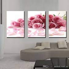 1 meter long european blush pink purple flower row for mandap. Modern Decorative Painting Wall Art Pink Rose Lazada