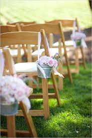 10 Genius Ways To Repurpose Galvanized Buckets Wedding Aisle Decorations Wedding Aisle Vineyard Wedding
