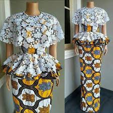 Ensemble tailleur, veste, robe, jupe, pantalon, etc. J Aime Modele En Pagne Facebook