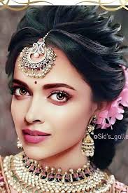 Deepika Padukone Bridal Hair Buns Engagement Hairstyles Indian Bridal Hairstyles