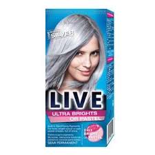 Schwarzkopf Live Ultra Brights 098 Steel Silver Hair Dye Peppery Spot Semi Permanent Hair Dye Silver Hair Dye Silver Hair